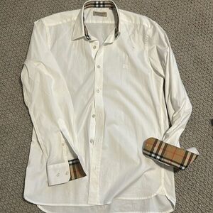 Burberry England - white sport shirt